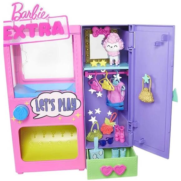 Barbie Extra Vending Machine Closet Fashion Locker Shoes Accessories Mixed Lot - Picture 1 of 8
